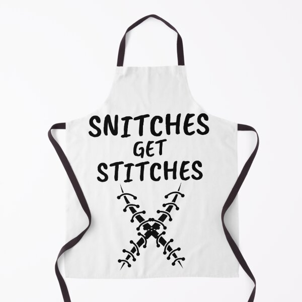 Item preview, Snitches get Stitches - X designed and sold by RIVEofficial.