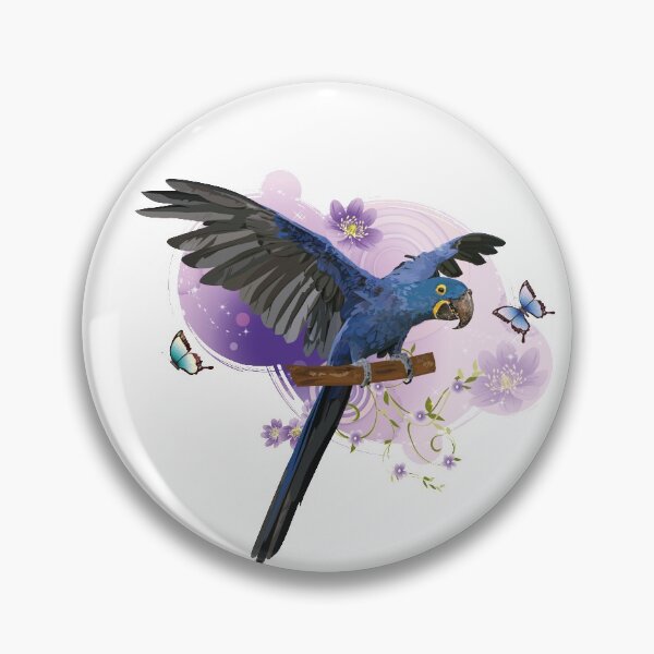 Item preview, Hyacinth macaw designed and sold by obscurite.