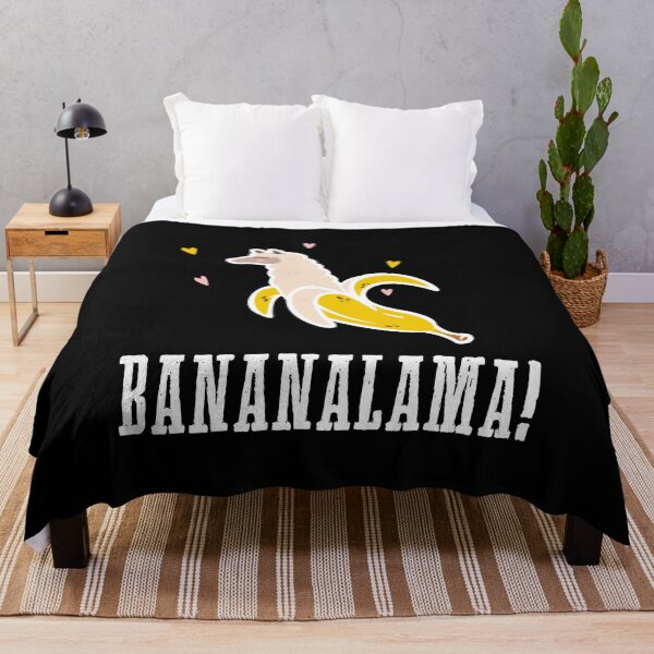 Item preview, Banana Lama - Bananalama - Funny saying Banana Alpaca - Gift designed and sold by Lenny Stahl.