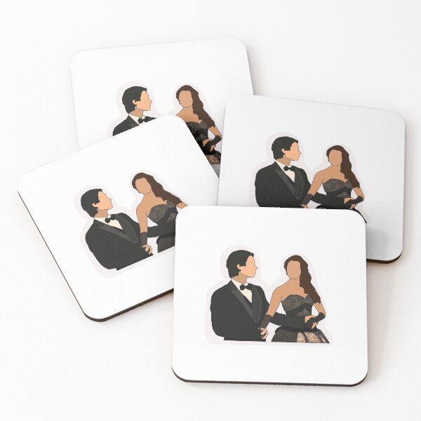 Item preview, Damon and Elena at the Mikelson Ball designed and sold by linaxdraws.