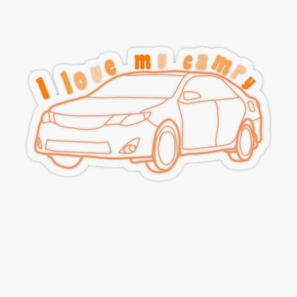 Item preview, I Love My Camry designed and sold by butterflysteph.