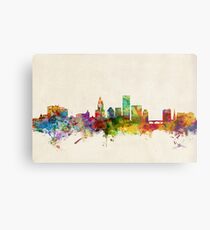 Providence Rhode Island Skyline Metal Print