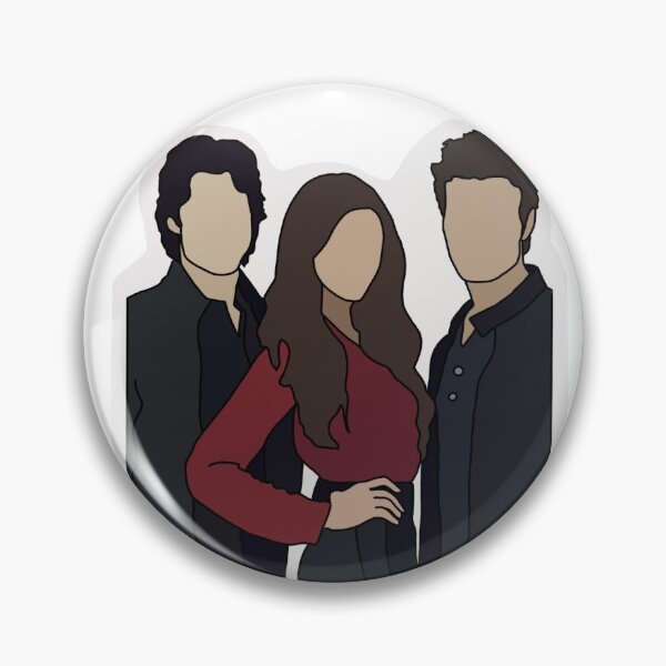 Item preview, Damon, Stefan, and Elena designed and sold by linaxdraws.