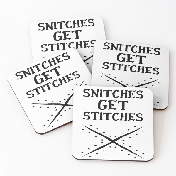 Item preview, Snitches get Stitches  designed and sold by RIVEofficial.
