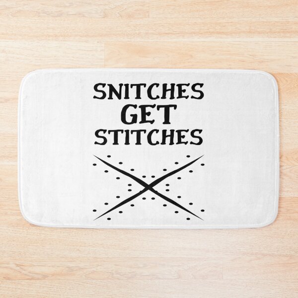 Item preview, Snitches get Stitches  designed and sold by RIVEofficial.