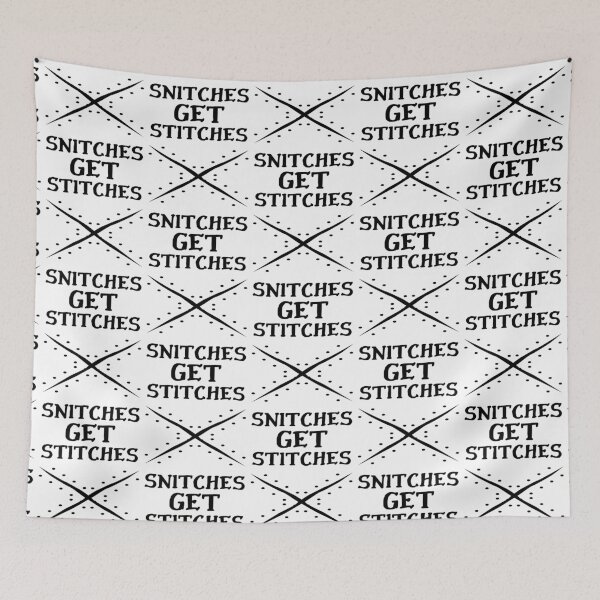 Item preview, Snitches get Stitches  designed and sold by RIVEofficial.
