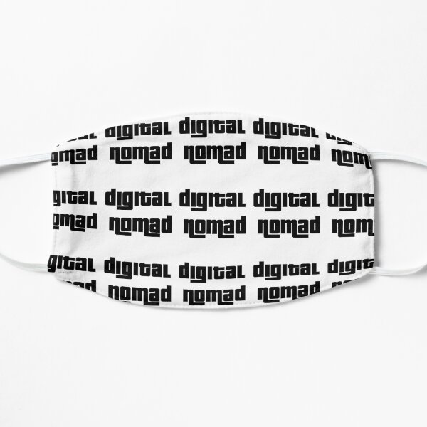 Nómada digital: diseño de logotipos Mascarilla