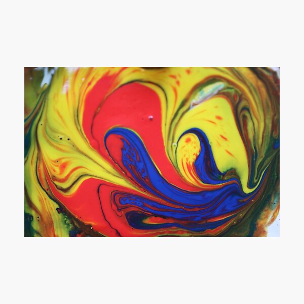 Item preview, Multicoloured painted swirls  designed and sold by Emma  Amies.