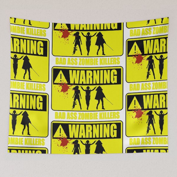 Item preview, badass women zombie killers designed and sold by PabsCellaneous.