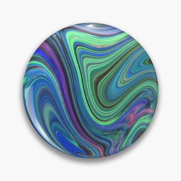 Item preview, Blue green color flow designed and sold by amagaclothing.
