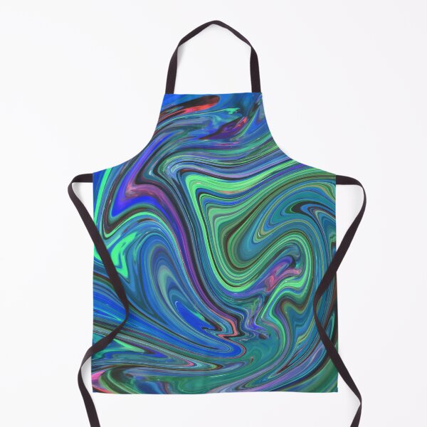 Item preview, Blue green color flow designed and sold by amagaclothing.