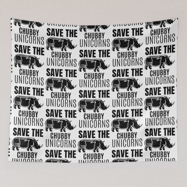 Item preview, Save the Chubby Unicorns - abstract designed and sold by RIVEofficial.