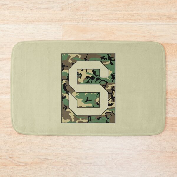 Item preview, Letter "S" Military Camo Stencil font designed and sold by 65 MCMLXV.