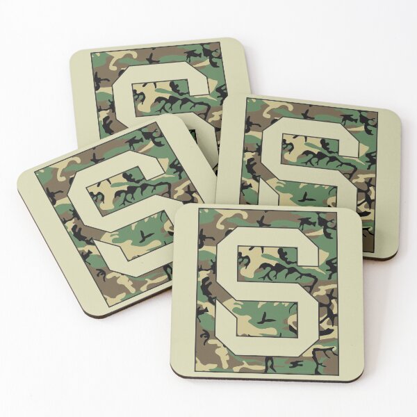 Item preview, Letter "S" Military Camo Stencil font designed and sold by 65 MCMLXV.