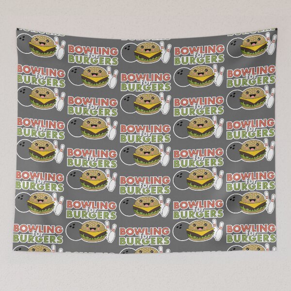 Item preview, Bowling For Burgers designed and sold by Miss Gotham.