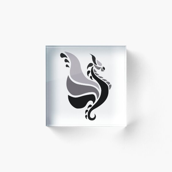 Item preview, Sea Dragon - Gray Scale designed and sold by arturekdesign.