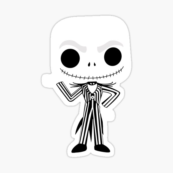 "Jack" Sticker for Sale by Fluviano Redbubble