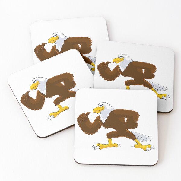 Item preview, Eagle Hero Bird Cartoon Character designed and sold by HitToon.