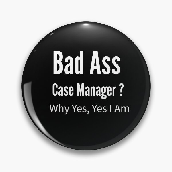 Item preview, Bad Ass Case Manager designed and sold by Slartybard.