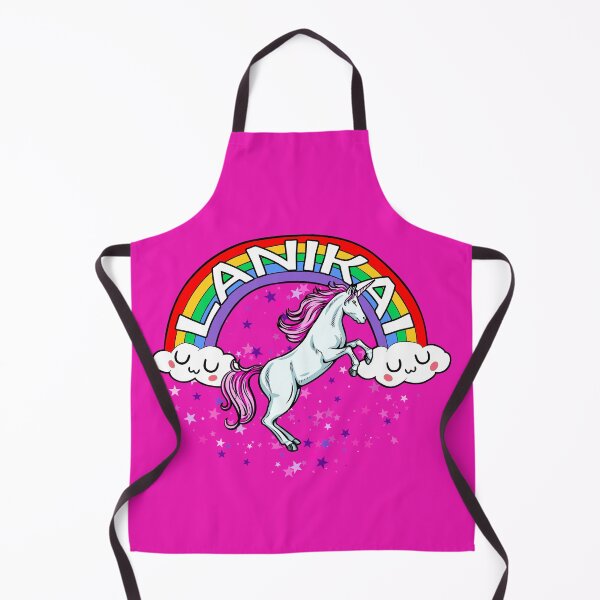 Item preview, Lanikai Beach Hawaii uwu Rainbow Unicorn with Stars designed and sold by LocalKineStuffs.