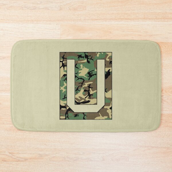 Item preview, Letter "U" Military Camo Stencil font designed and sold by 65 MCMLXV.