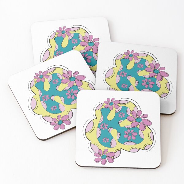 Item preview, Letter K - Bold Cute Flowerly Monogram Design designed and sold by ColourDreams.