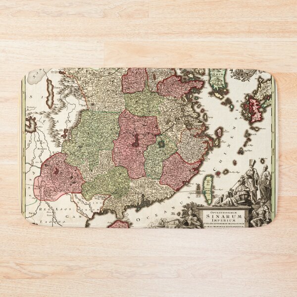 Item preview, Map of China (1740) designed and sold by allhistory.