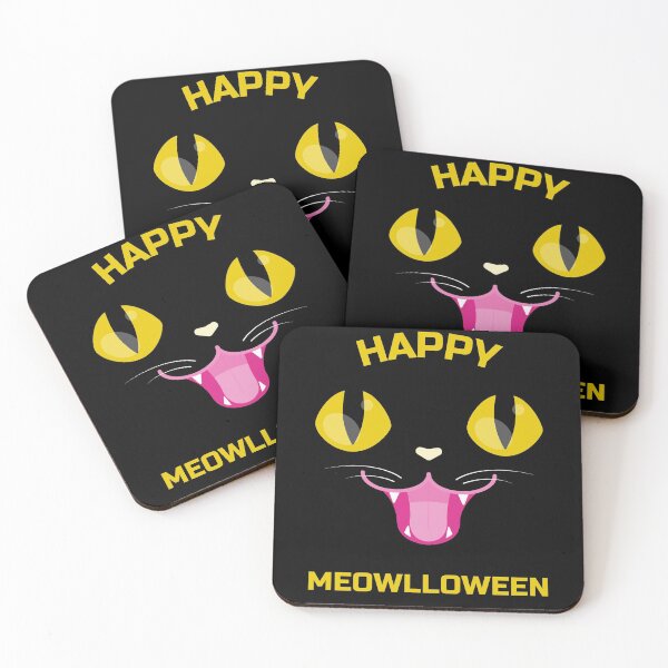 Item preview, Happy Meowlloween designed and sold by CecileMJ.