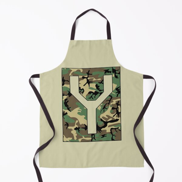 Item preview, Letter "Y" Military Camo Stencil font designed and sold by 65 MCMLXV.