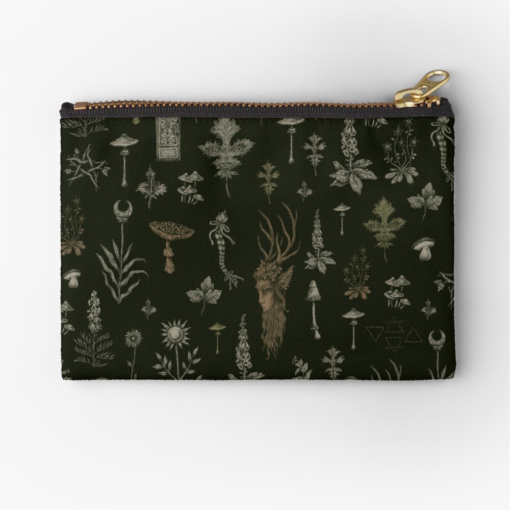 Forest and Field Guardian Zipper Pouch