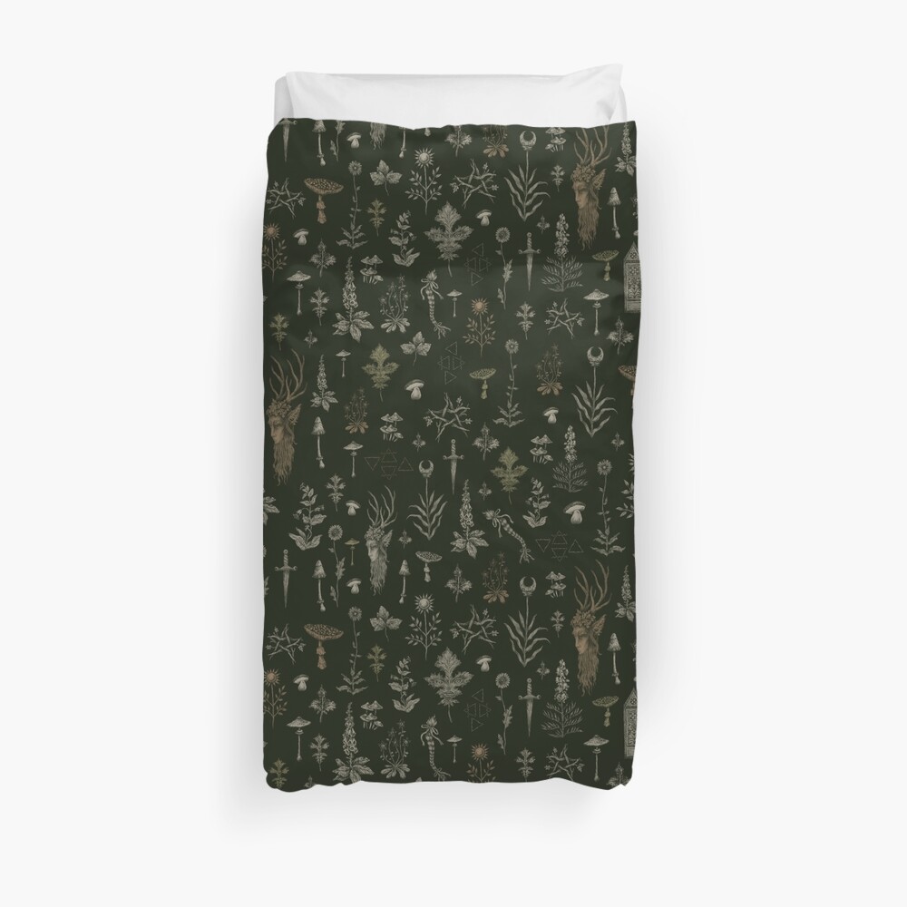 Forest and Field Guardian Duvet Cover
