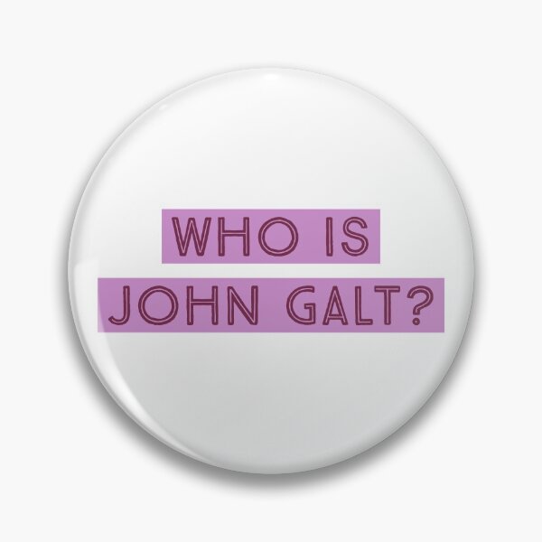 Item preview, Who is John Galt? designed and sold by lorenso415.