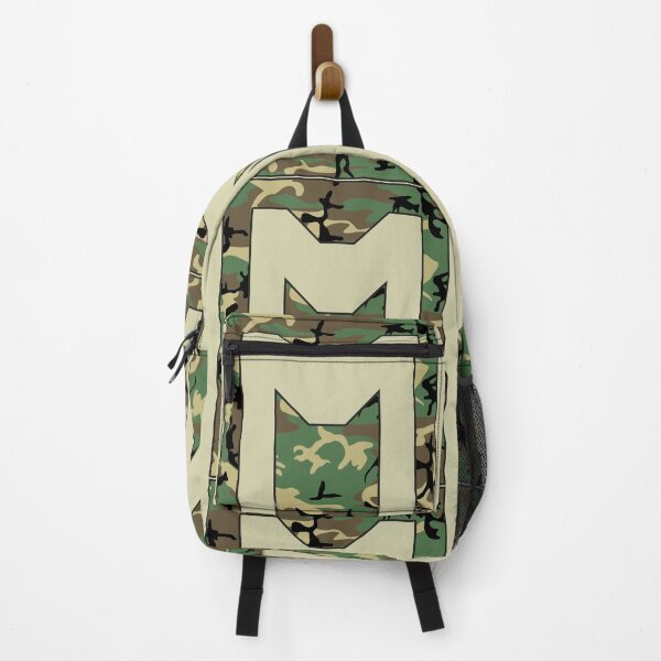 Item preview, Letter "M" Military Camo Stencil font designed and sold by 65 MCMLXV.
