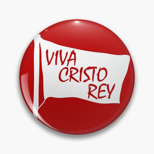 Vista previa del artículo con la obra «Viva Cristo Rey en Bandera Blanca», diseñado y vendido por GarlandOfRosesM.