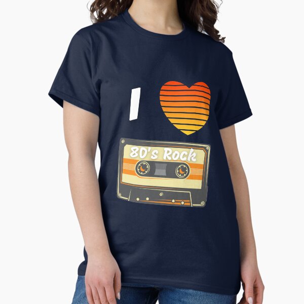 Item preview, I Love Heart 80s Rock designed and sold by Alladin7.