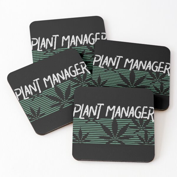Item preview, Marijuana Fan Cannabis Grower design | Plant Manager Weed T design designed and sold by Lisbob.