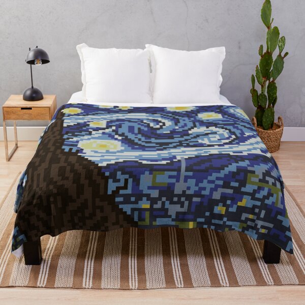 Item preview, Starry Pixels Night designed and sold by Yomna Mk.