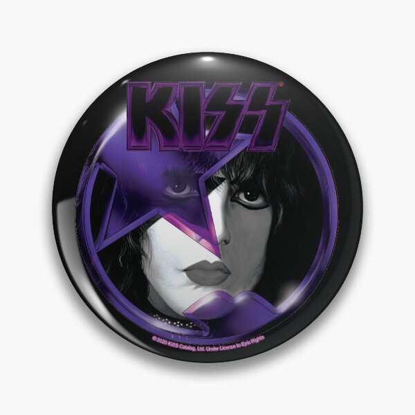 Item preview, KISS ® the band - Starchild Purple Logo designed and sold by musmus76.
