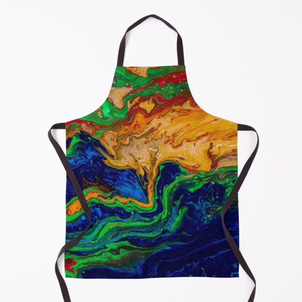 Item preview, Color flow orange blue green red designed and sold by amagaclothing.