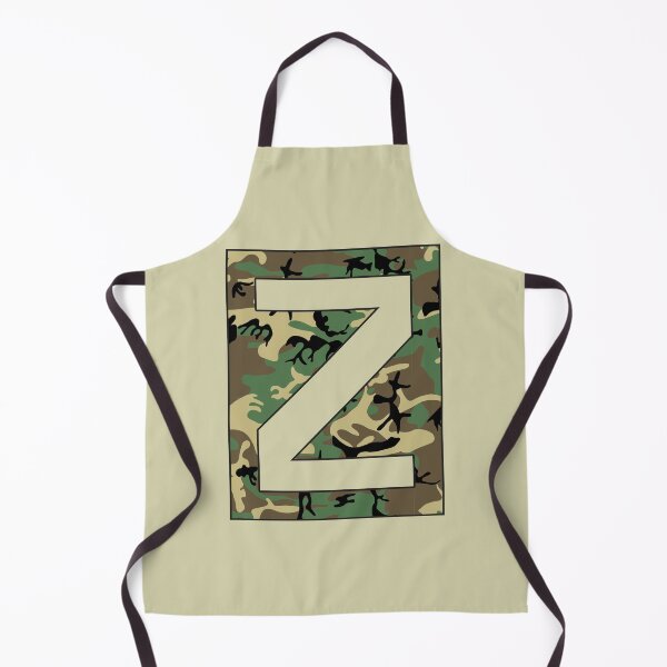 Item preview, Letter "Z" Military Camo Stencil font designed and sold by 65 MCMLXV.