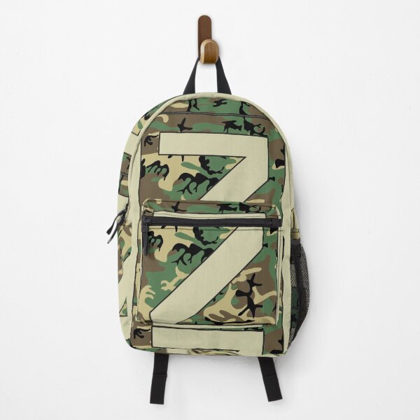 Item preview, Letter "Z" Military Camo Stencil font designed and sold by 65 MCMLXV.