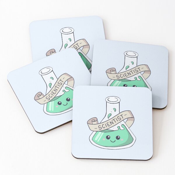Item preview, Cute Laboratory Flask Green - Scientist designed and sold by cutescience.