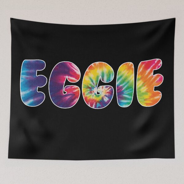Item preview, Mnet ILAND Tie Dye Rainbow Fandom EGGIE Name  designed and sold by SugarSaint.