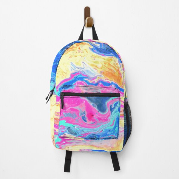 Item preview, Color flow blue yellow pink designed and sold by amagaclothing.