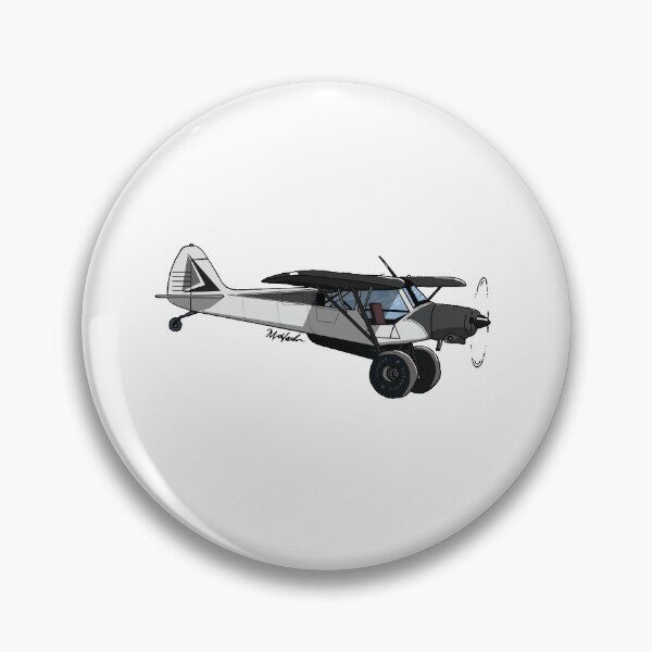 Artikelvorschau, Weißer und grauer Super Cub entworfen und verkauft von Michael Garber.