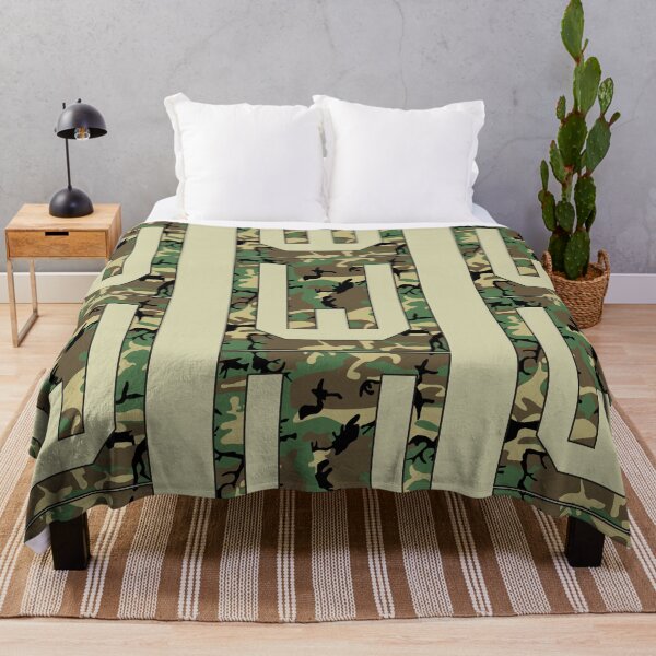 Item preview, Letter "W" Military Camo Stencil font designed and sold by 65 MCMLXV.