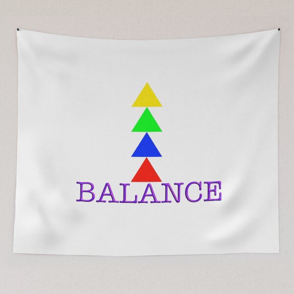 Item preview, Balance The Triangles  Graphic Art Work designed and sold by EdwardMonet.