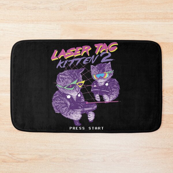 Item preview, laser tag kitten designed and sold by idontwannawait.