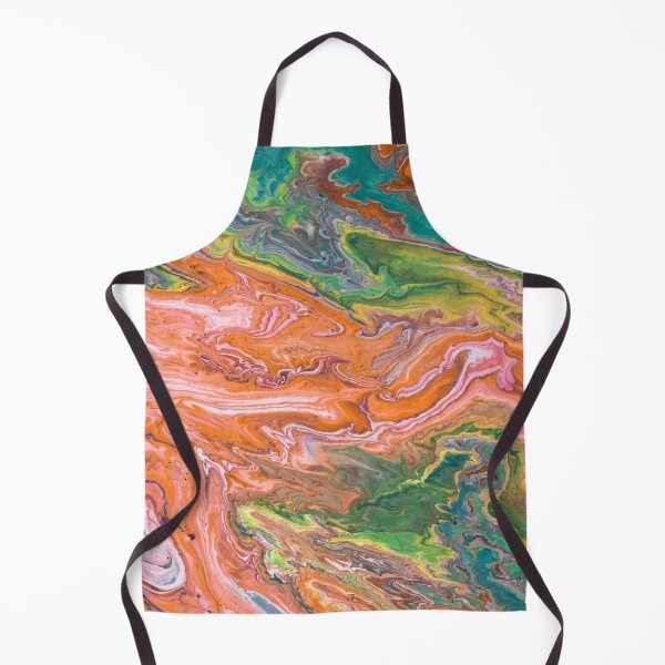Item preview, Color flow orange brown green autumn designed and sold by amagaclothing.