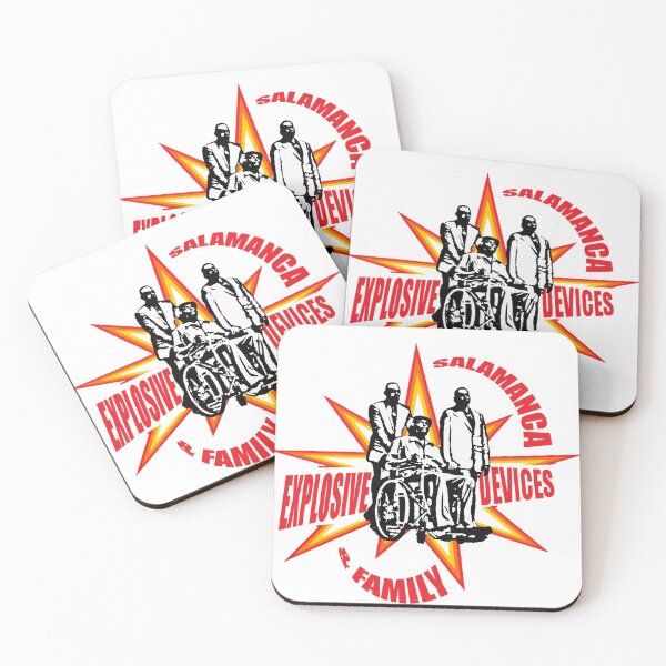 Item preview, Uncle Salamanca and family explosive devices pretend logo designed and sold by PabsCellaneous.